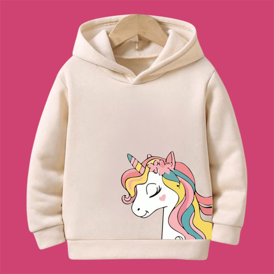 OFF WHITE UNICORN FLEECE HOODIE