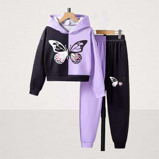 BUTTERFLY FLEECE TRACKSUIT